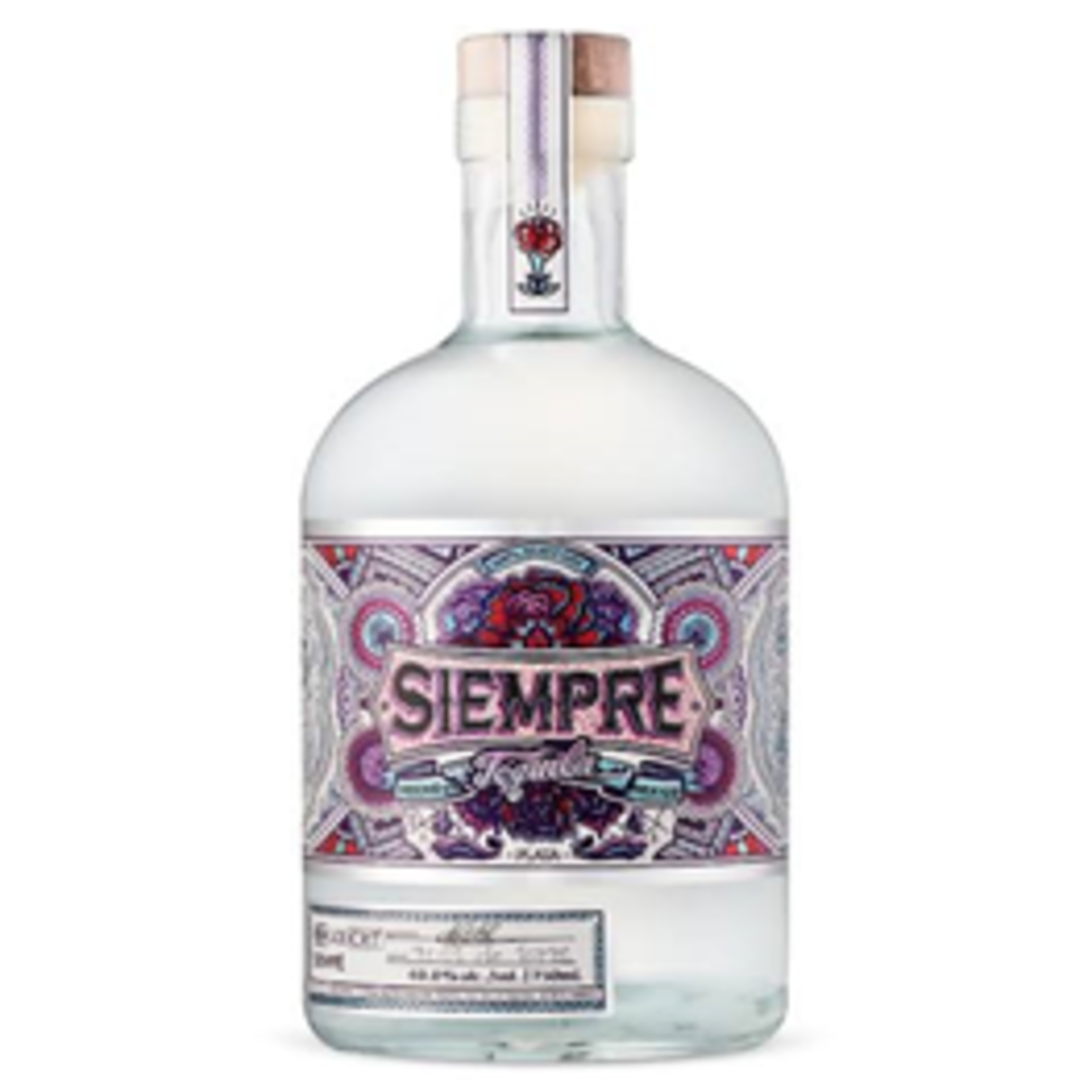 Siempre Siempre Plata Tequila 750 mL
