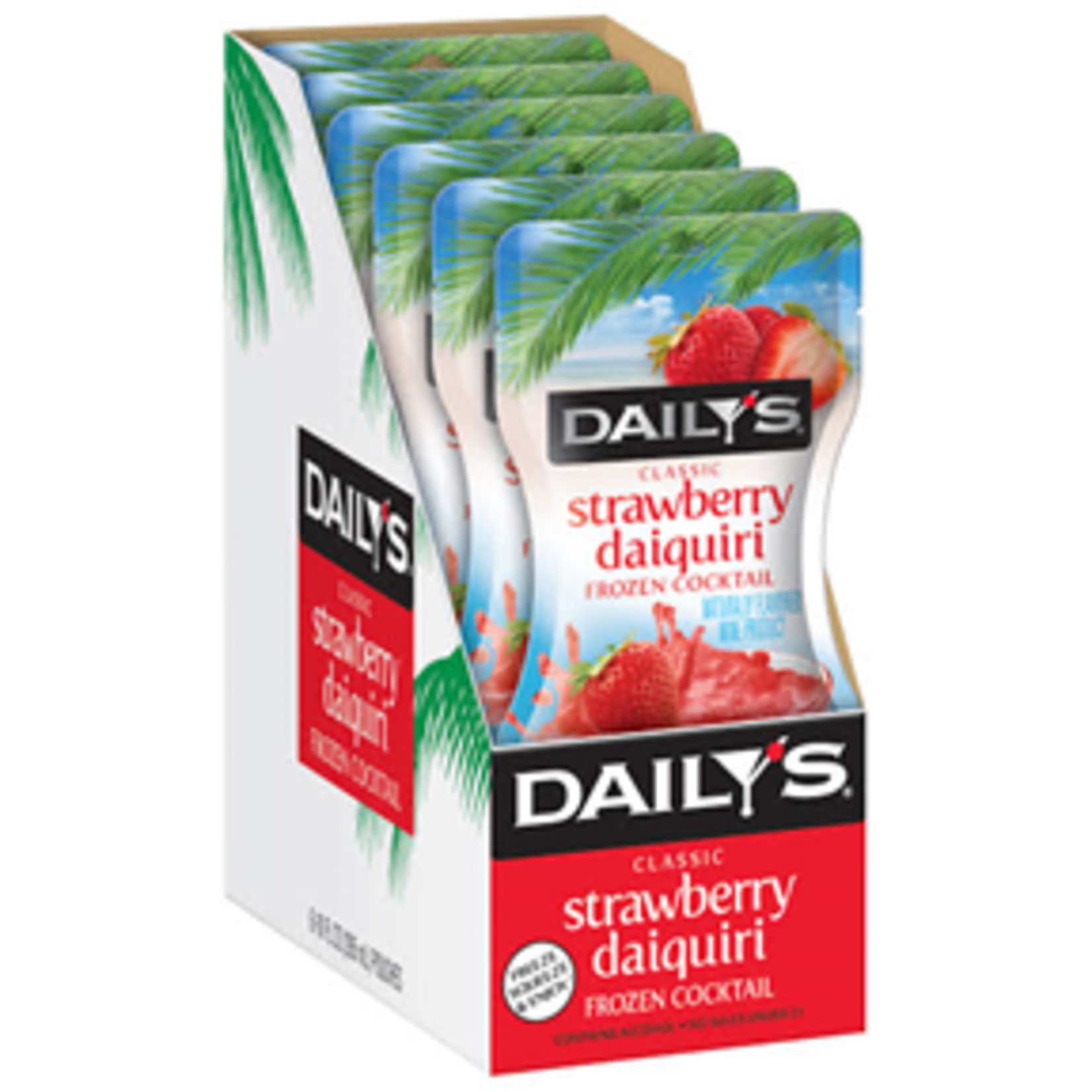 Dailys Dailys Frozen Strawberry Daq 10 oz