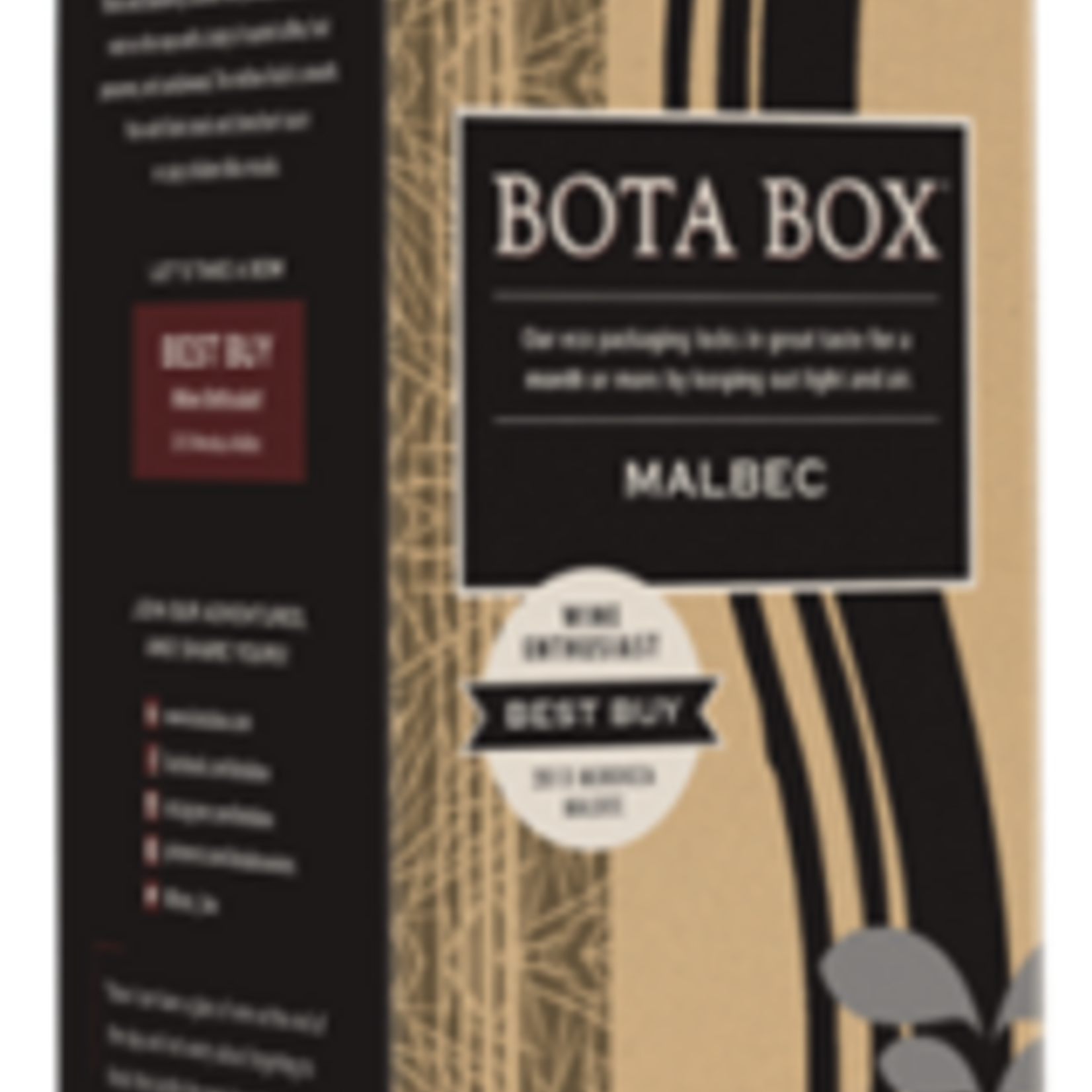 Delicato Delicato Bota Box Malbec 3 Liter