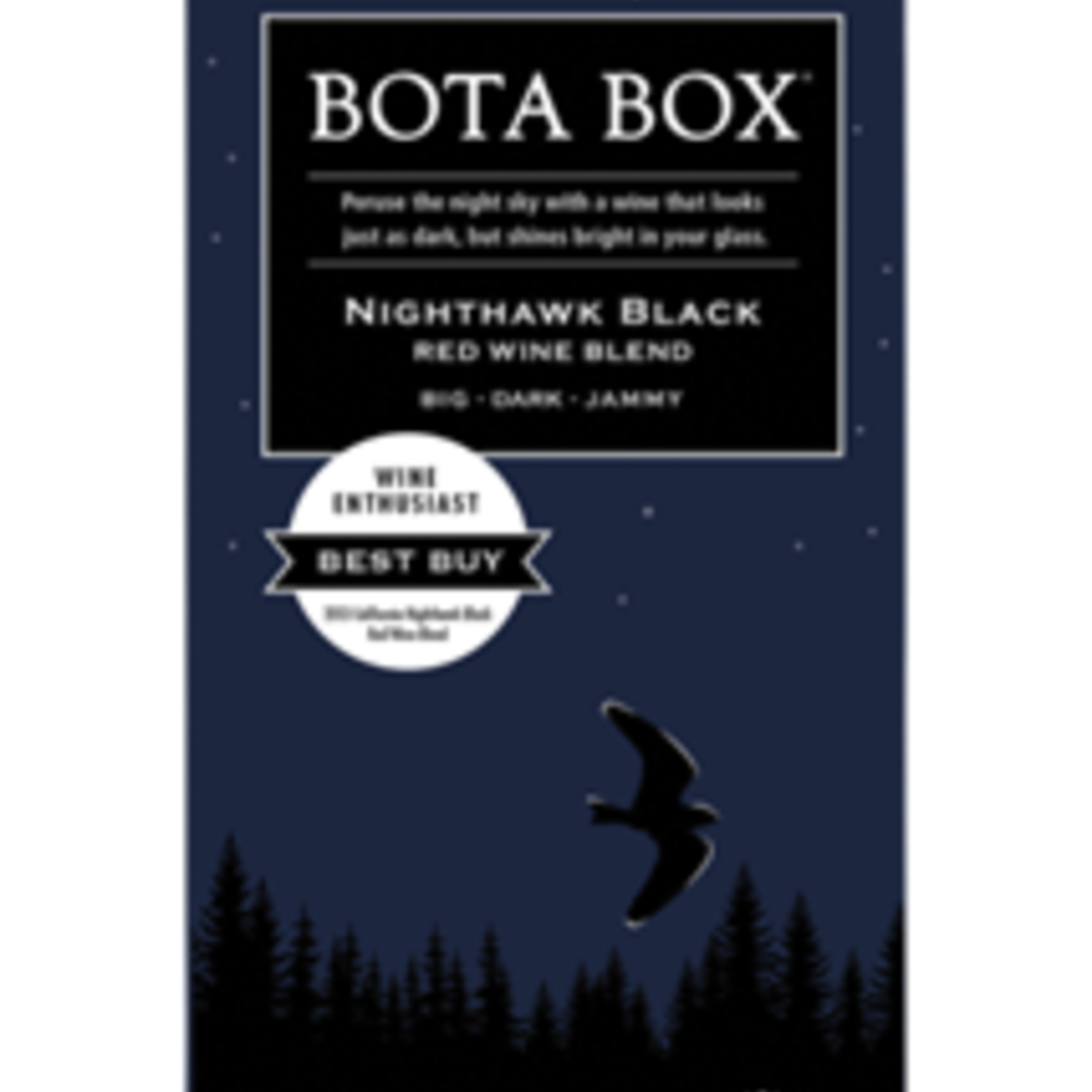 Bota Box Bota Box Nighthawk Black Red Blend 3L