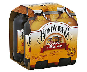 Bundaberg Ginger Beer, 12.7 Fl Oz Bottles, 4 Pack