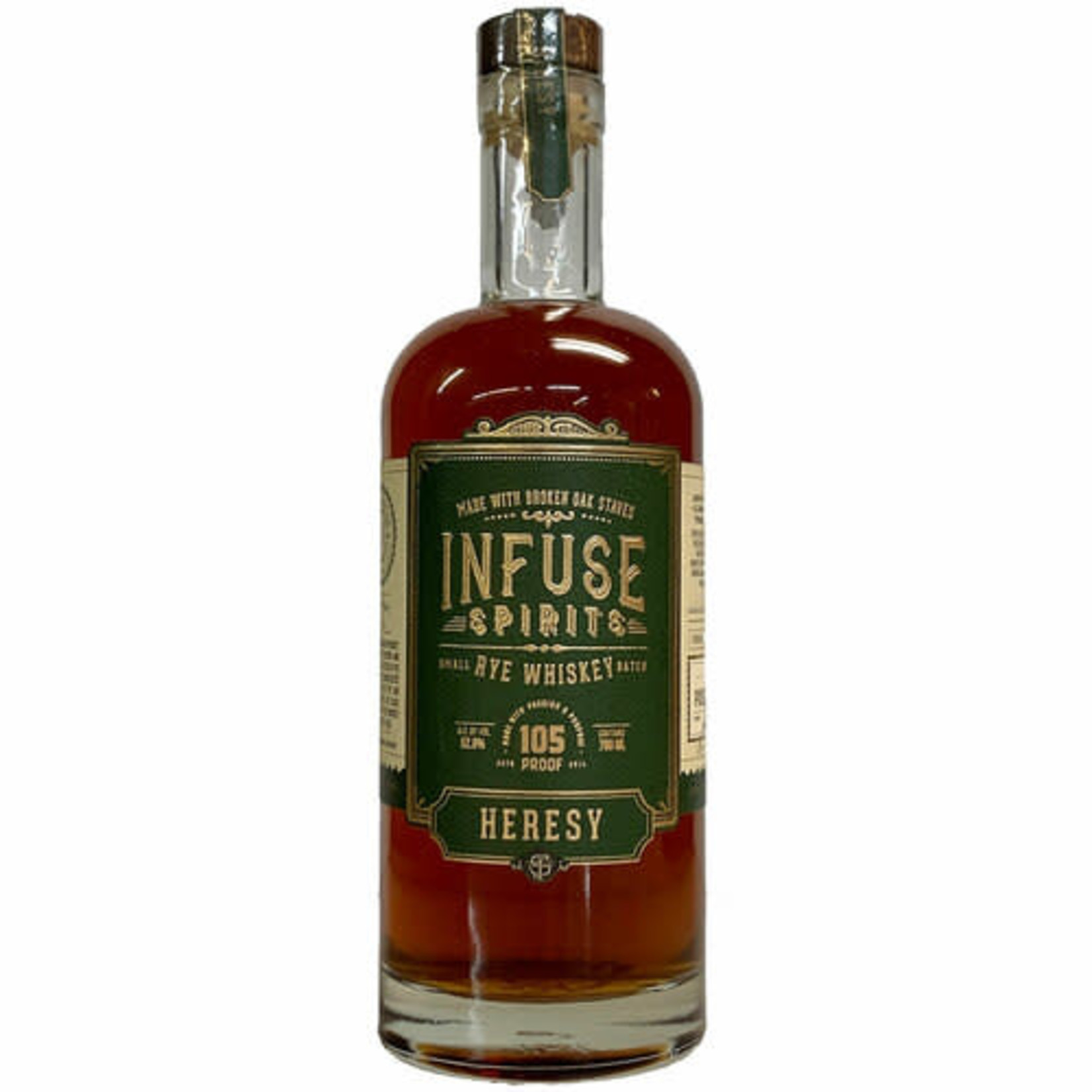 Infuse Infuse Spirits Heresy Rye Whiskey 750 mL