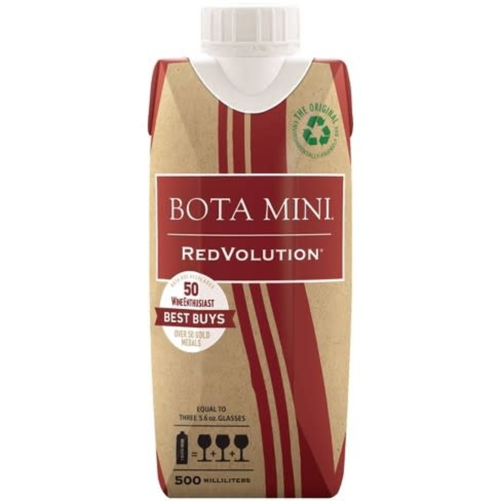 Delicato Bota Mini RedVolution 500 mL