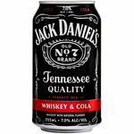 Jack Daniels Jack Daniel’s Whiskey & Cola 4 x 355 mL