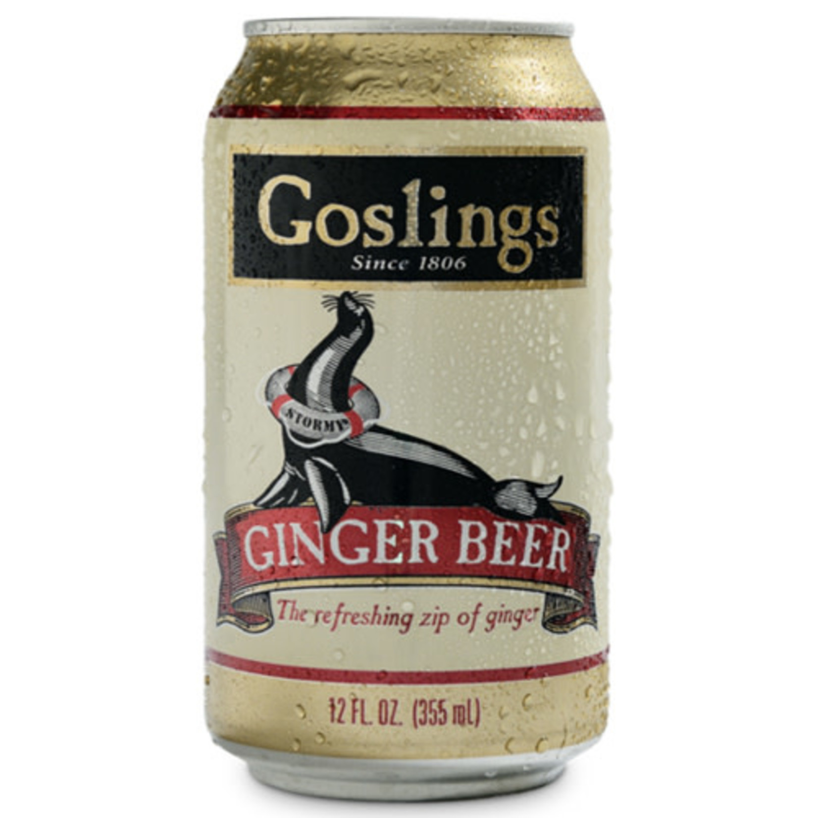 Goslings Gosling Ginger Beer 6 x 12 oz cans