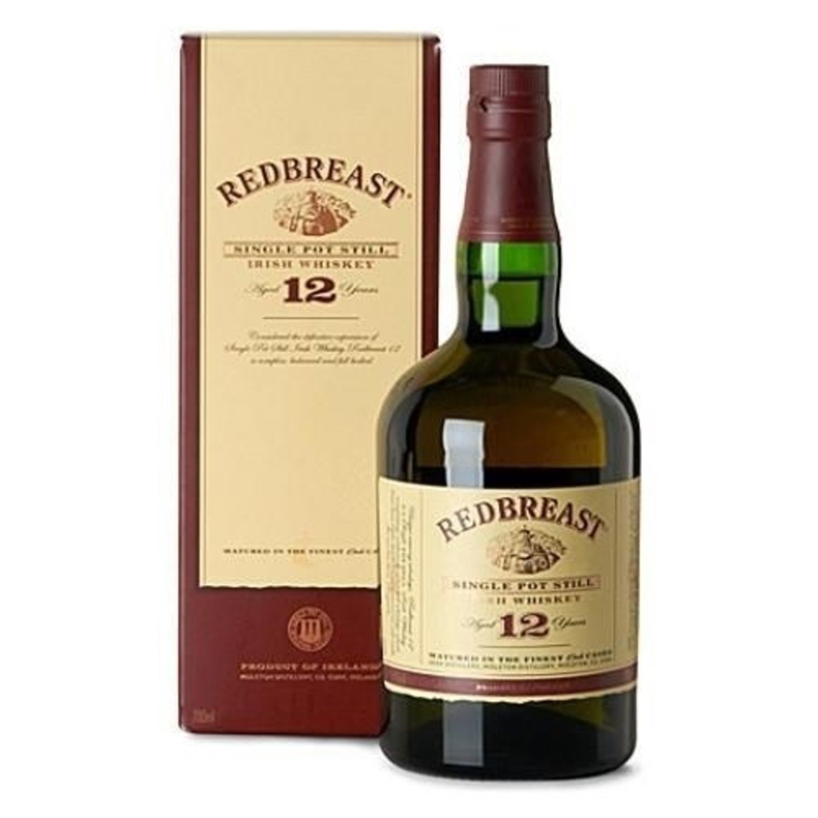 Redbreast 12 years Aged Irish Whiskey - 750 ml bottle