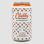 Clubby Clubby Seltzer Orange 6 x 12 oz cans