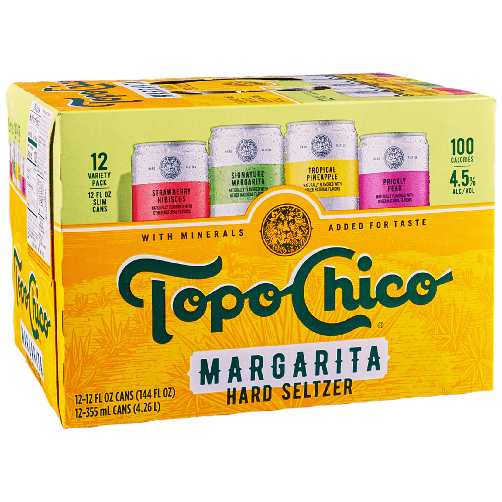 Topo Chico Topo Chico Margarita Variety 12 x 12 oz cans