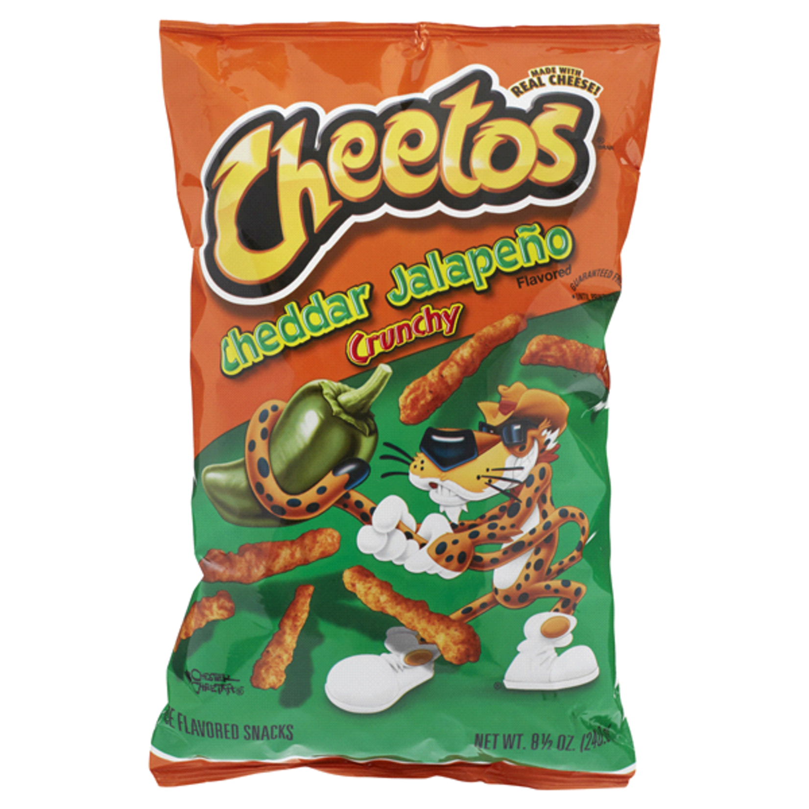 Cheetos Cheddar Jalapeno Flavored Snack 8.5 oz