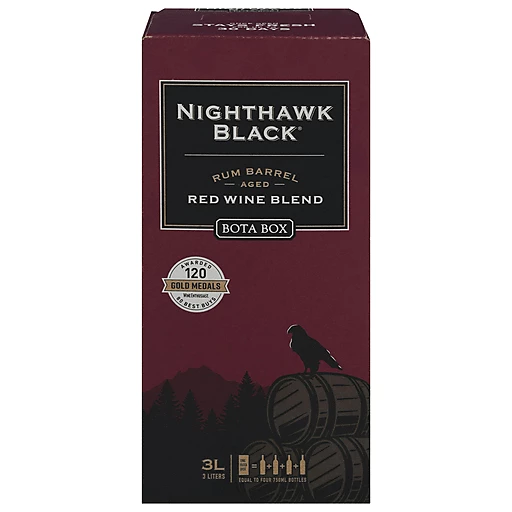 Bota Box Bota Box Nighthawk Black Rum Barrel Red Blend 3 L Fenwick Liquor