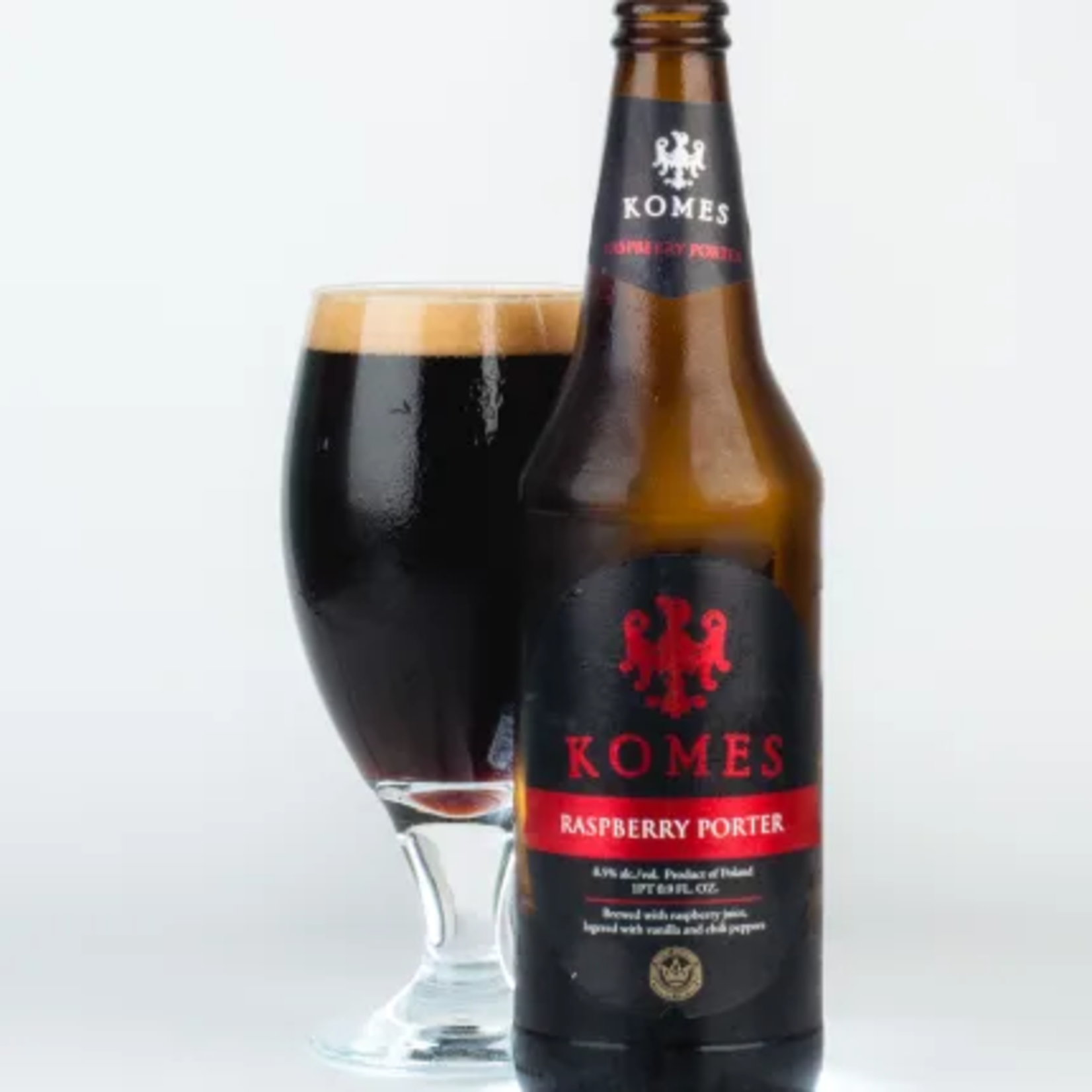 Komes Raspberry Porter 16.9 oz