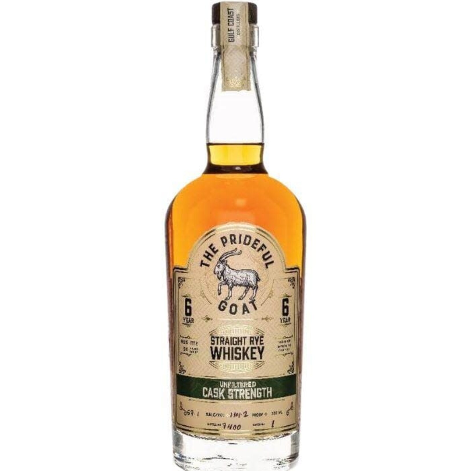 The Prideful Goat Rye Whiskey 750 mL