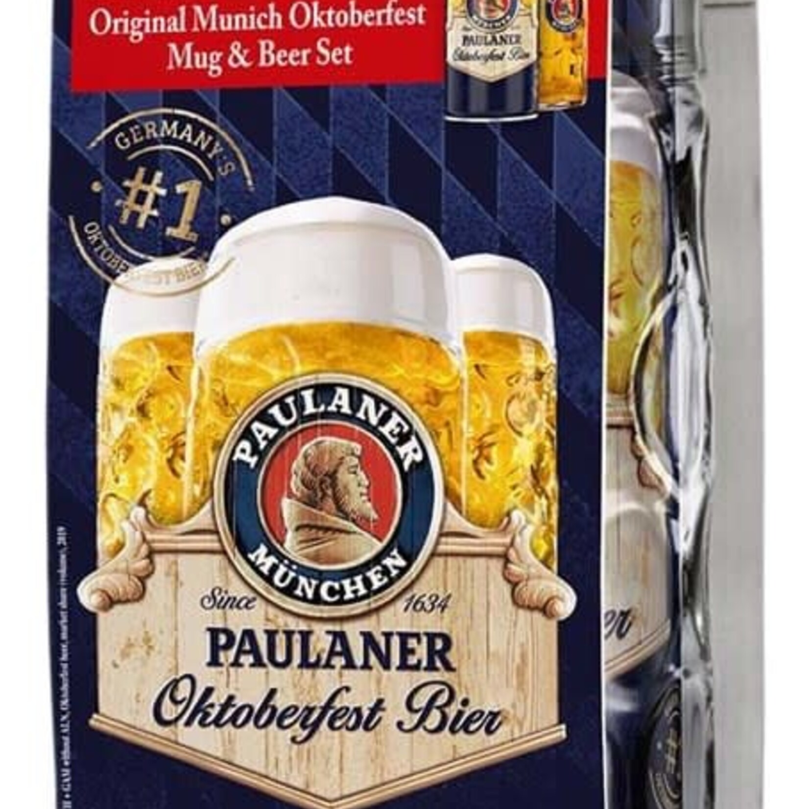 Paulaner Paulaner Oktoberfest 1L with mug