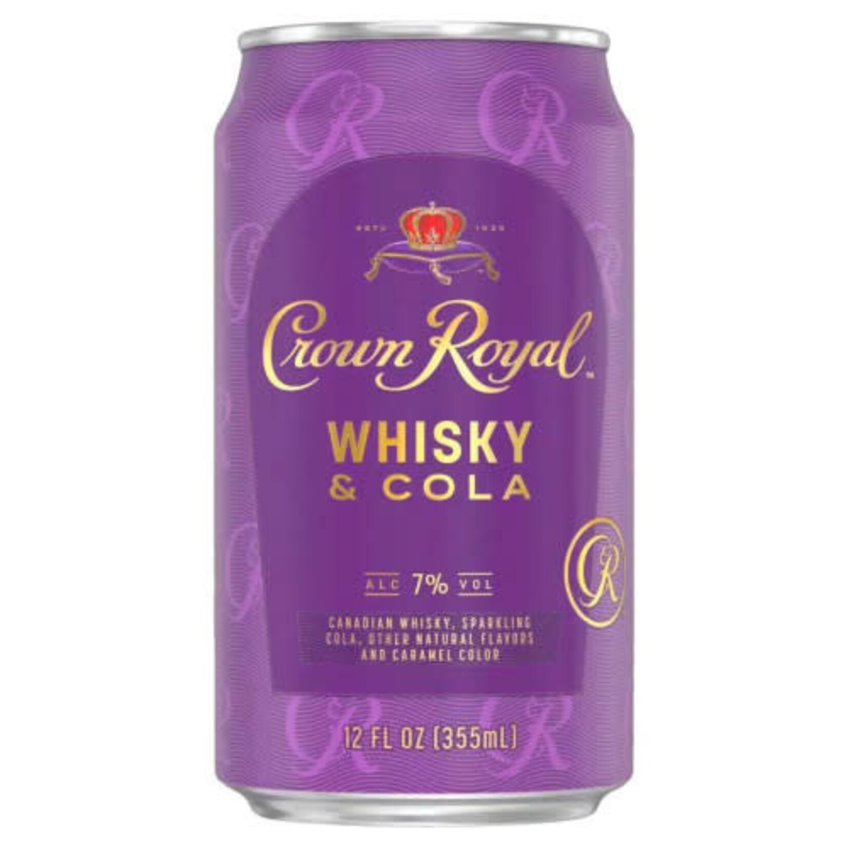 Crown Royal Crown Royal Cocktail Whisky and Cola 4pk x 12oz