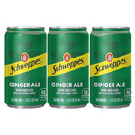 Pepsi Schweppes Ginger Ale 6pk x 7.5oz cans