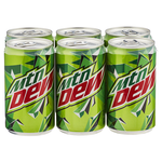 Pepsi Mountain Dew 6pk x 7.5oz cans