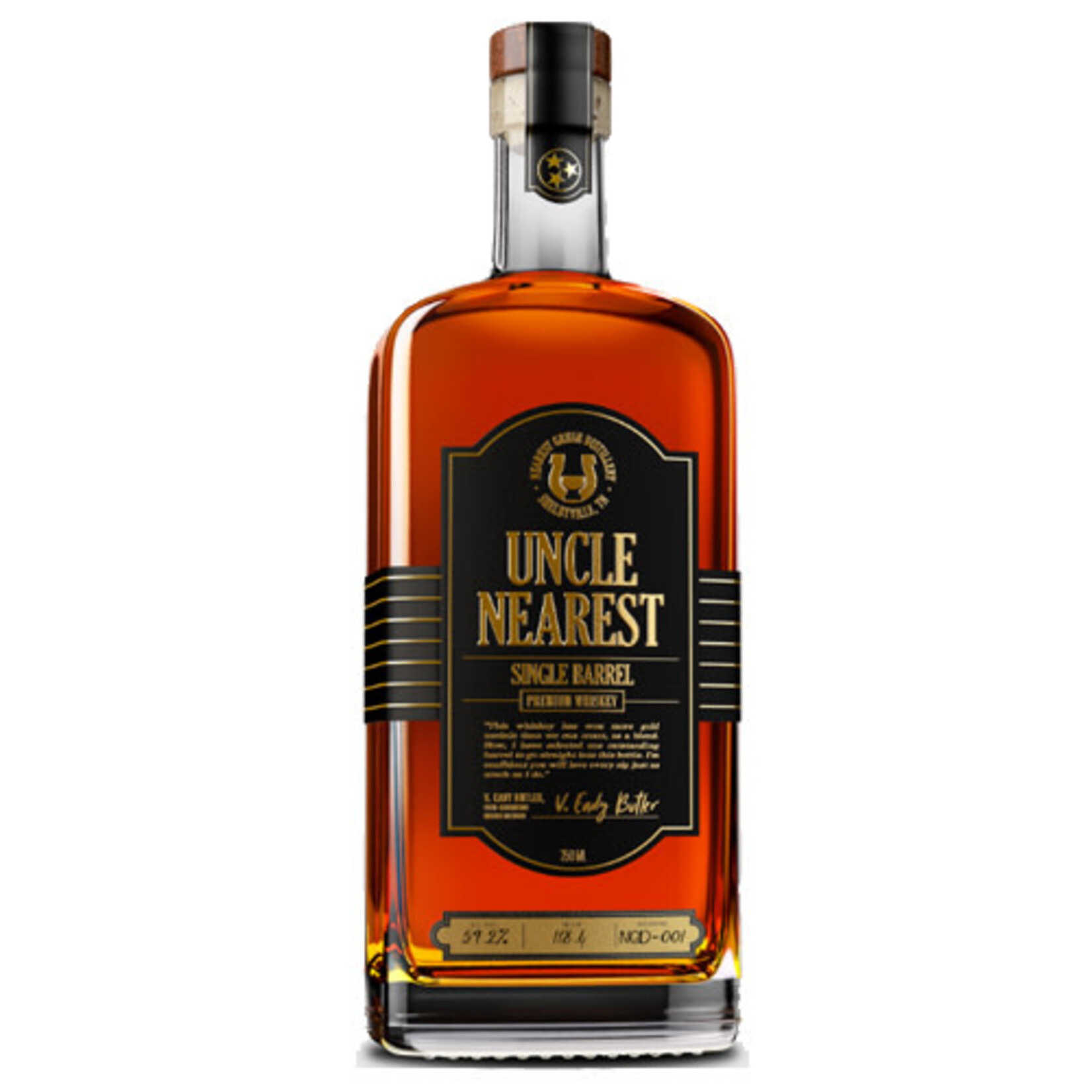 Uncle Nearest Uncle Nearest Single Barrel Whiskey 750 mL