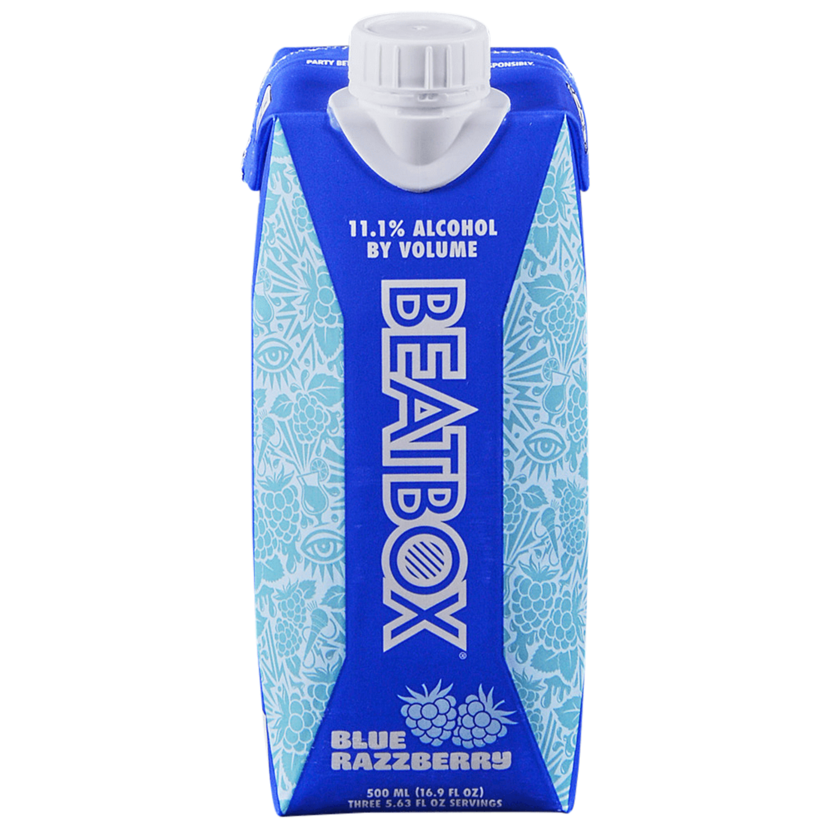 Beat Box Blue Razzberry 500mL