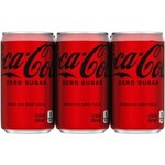 Coca Cola Coke Zero 6pk x 7.50oz cans