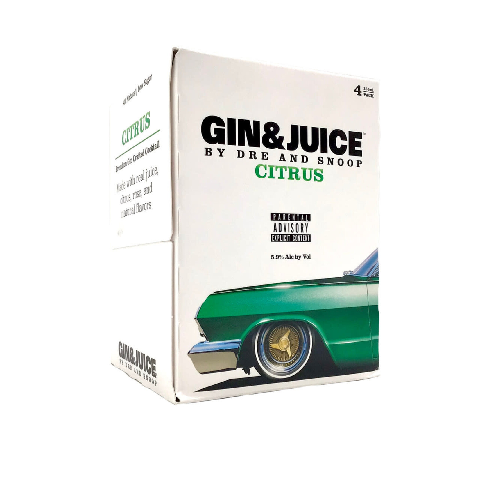 Gin & Juice Citrus 4pk x 12oz cans