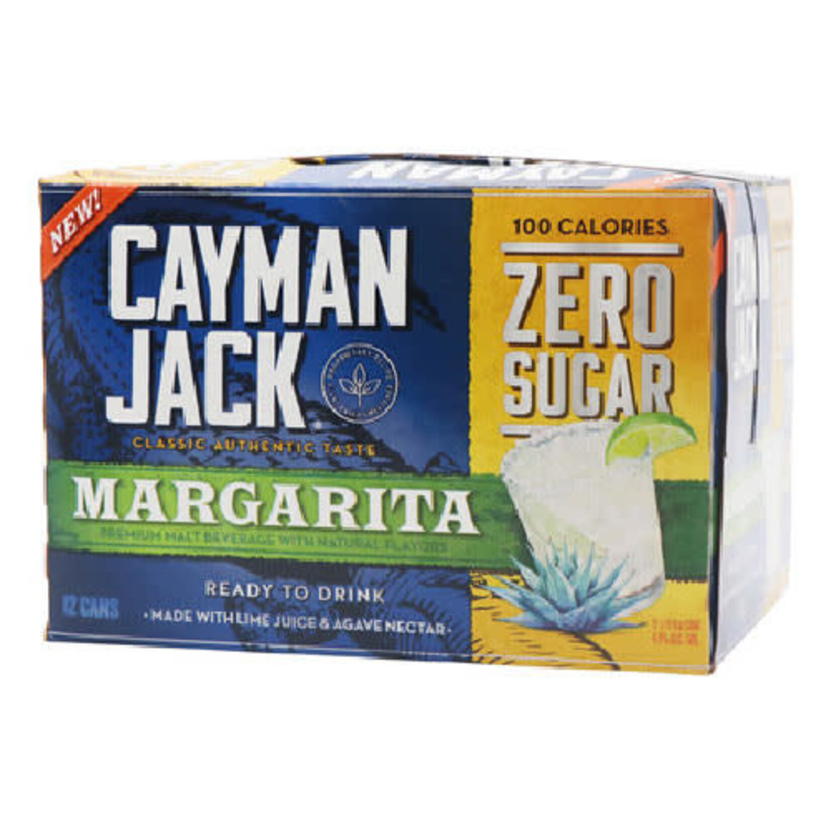 Cayman Jack Cayman Jack Zero Sugar Margarita 12pk x 12oz cans