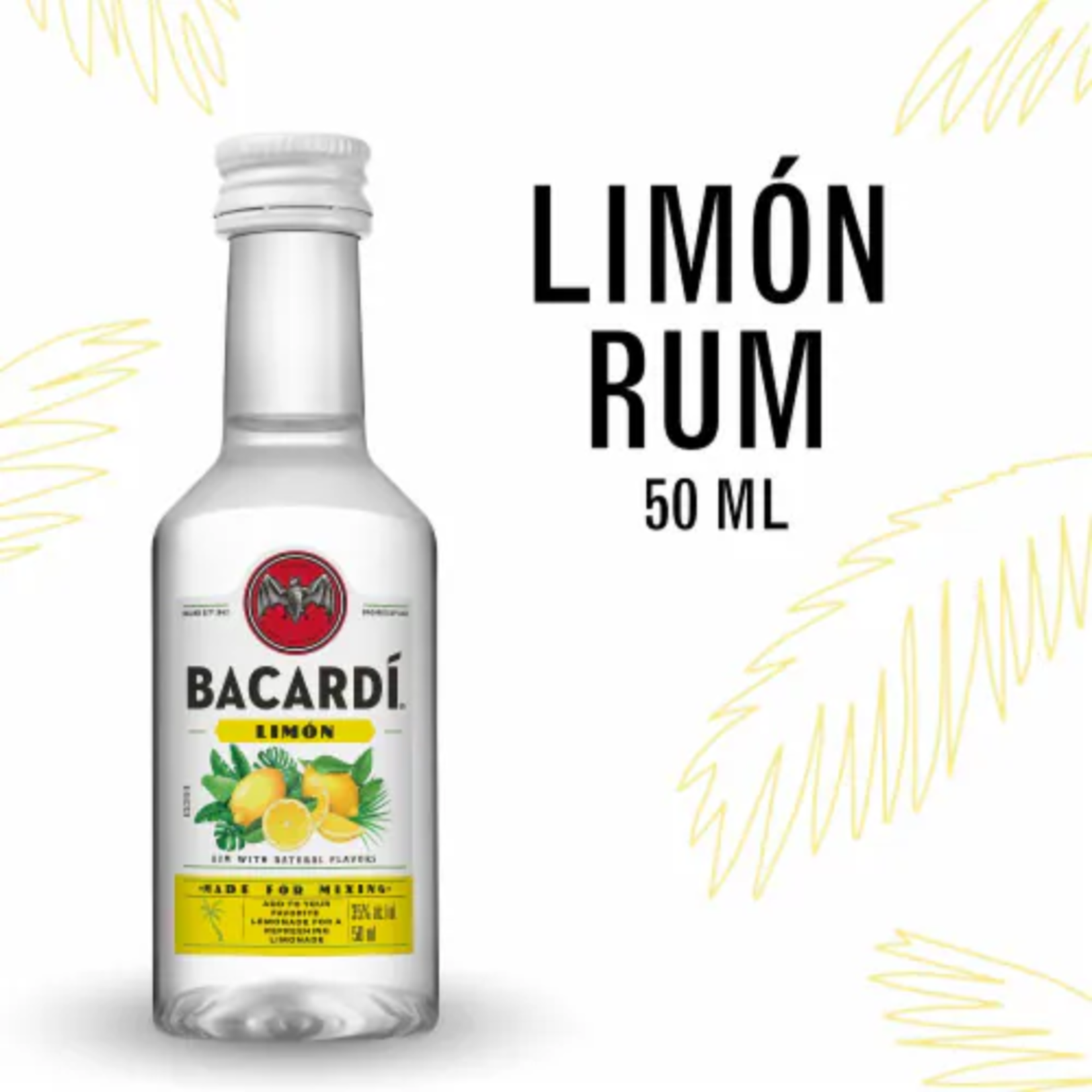 Bacardi Bacardi Limon Rum 50 mL