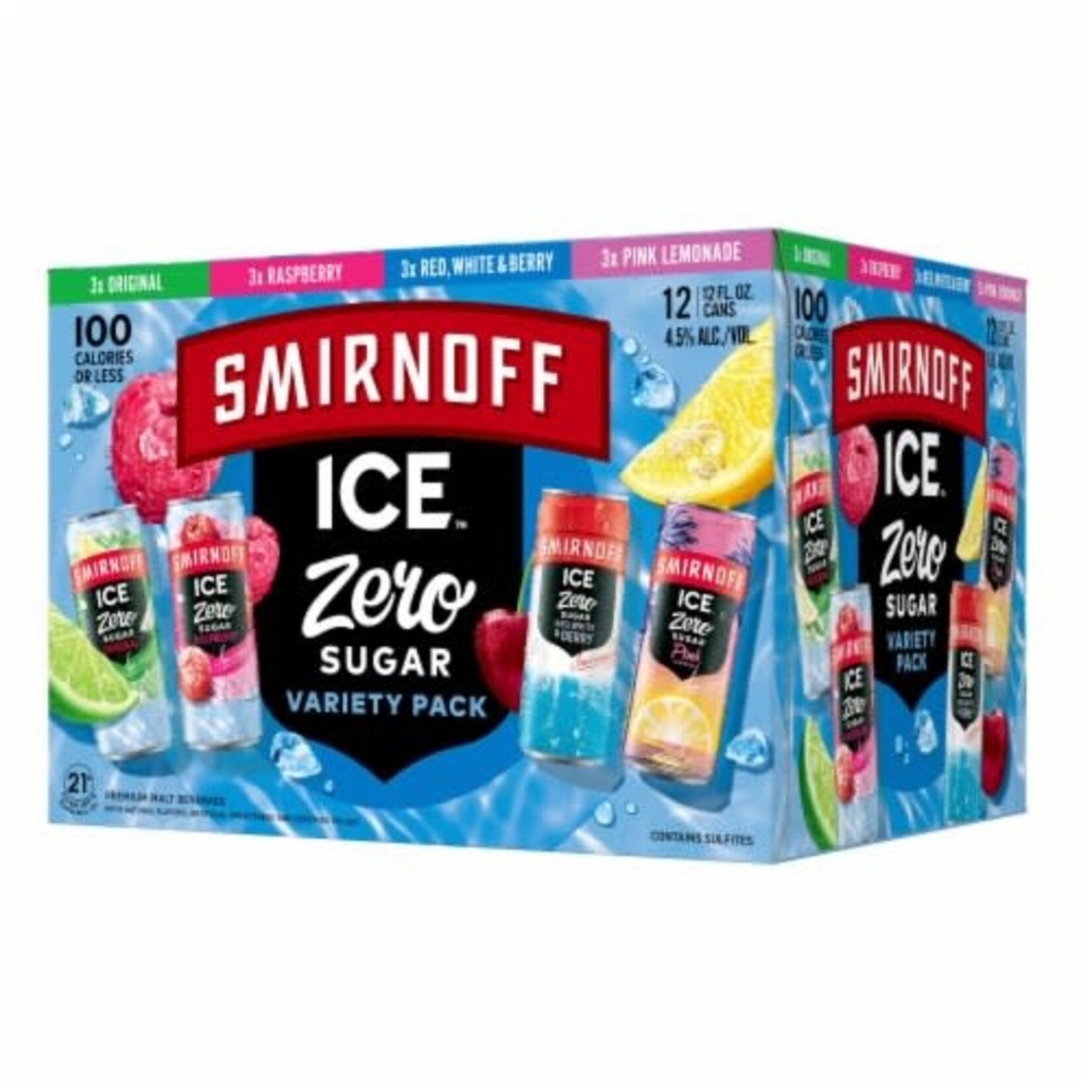 Smirnoff Smirnoff Ice Zero Sugar 12pk x 12oz cans
