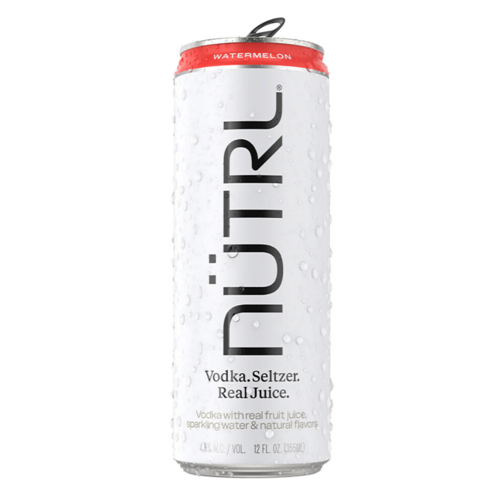 Nutrl Nutrl Watermelon Vodka Soda 4pk x 12oz cans