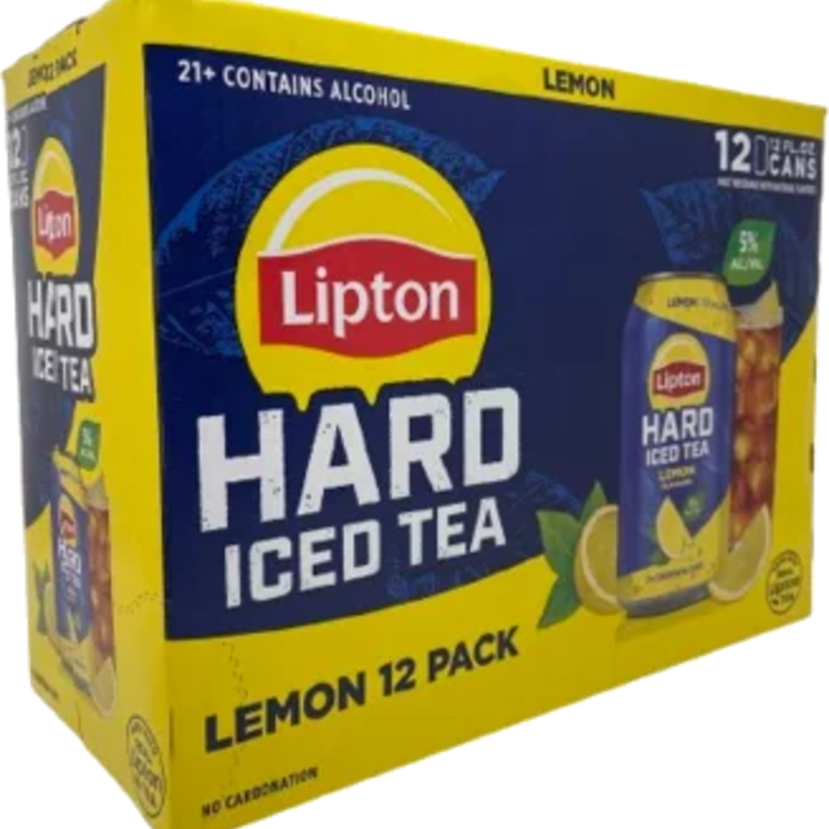 Lipton Hard Iced Tea Lemon 12pk x 12oz cans