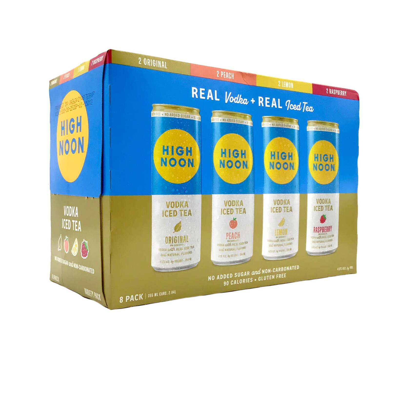 High Noon High Noon Iced Tea Variety 8pk x 12oz cans