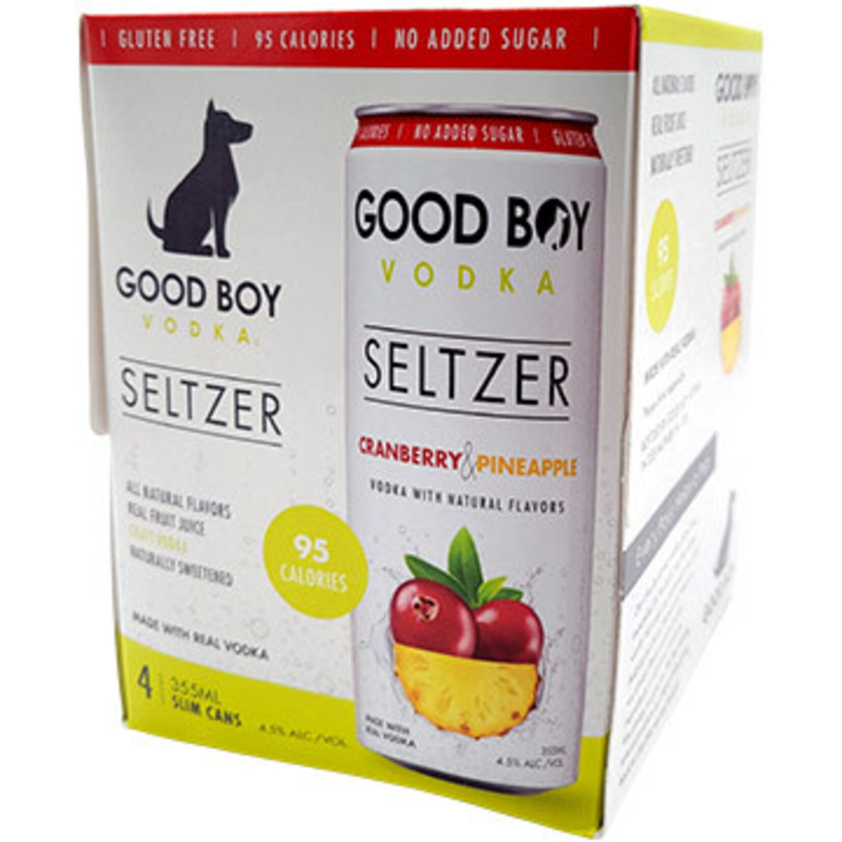 Good Boy Cranberry & Pineapple 4pk x 12oz cans