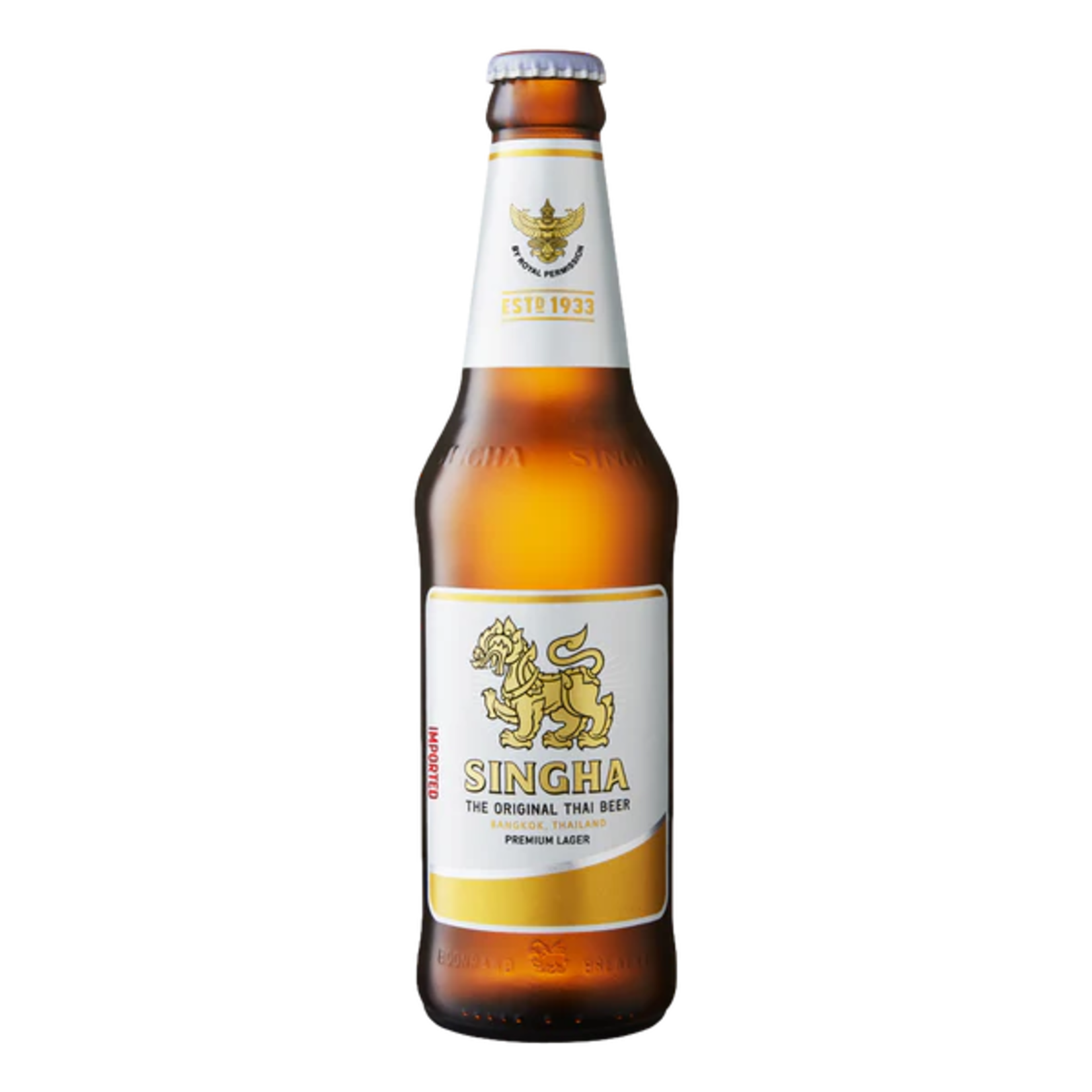 Singha Original Thai Beer 6pk x 11.2oz bottles