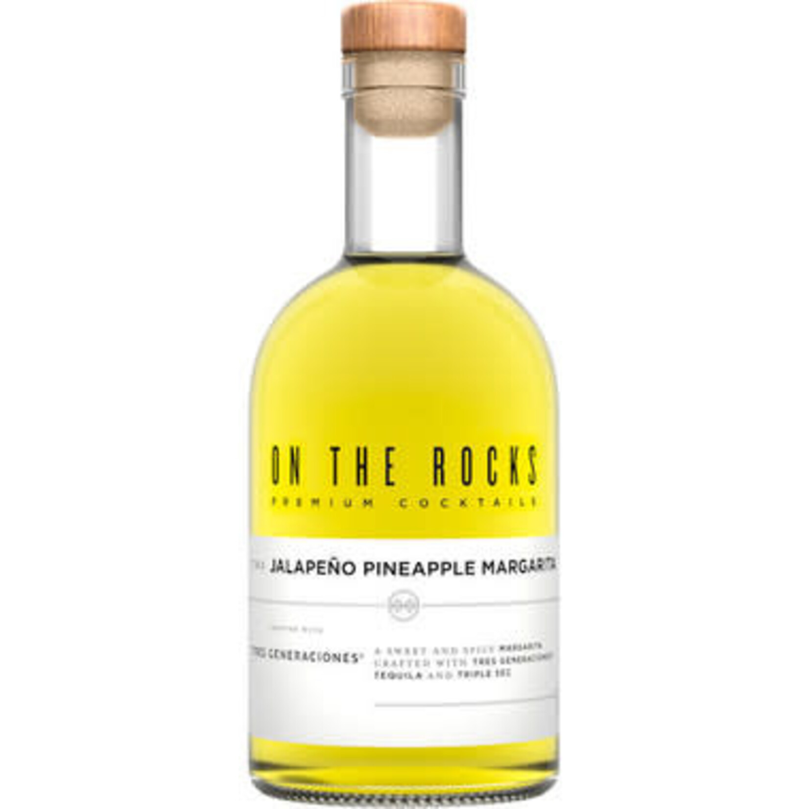 On The Rocks Jalapeno Pineapple Margarita 375mL