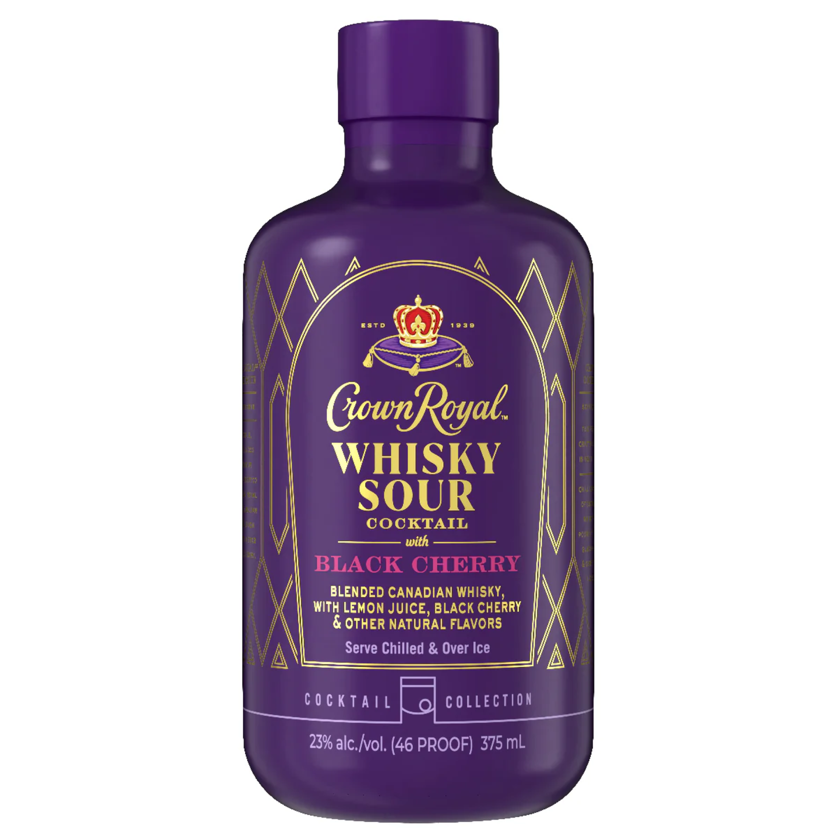 Crown Royal Crown Royal Whisky Sour Black Cherry 375mL