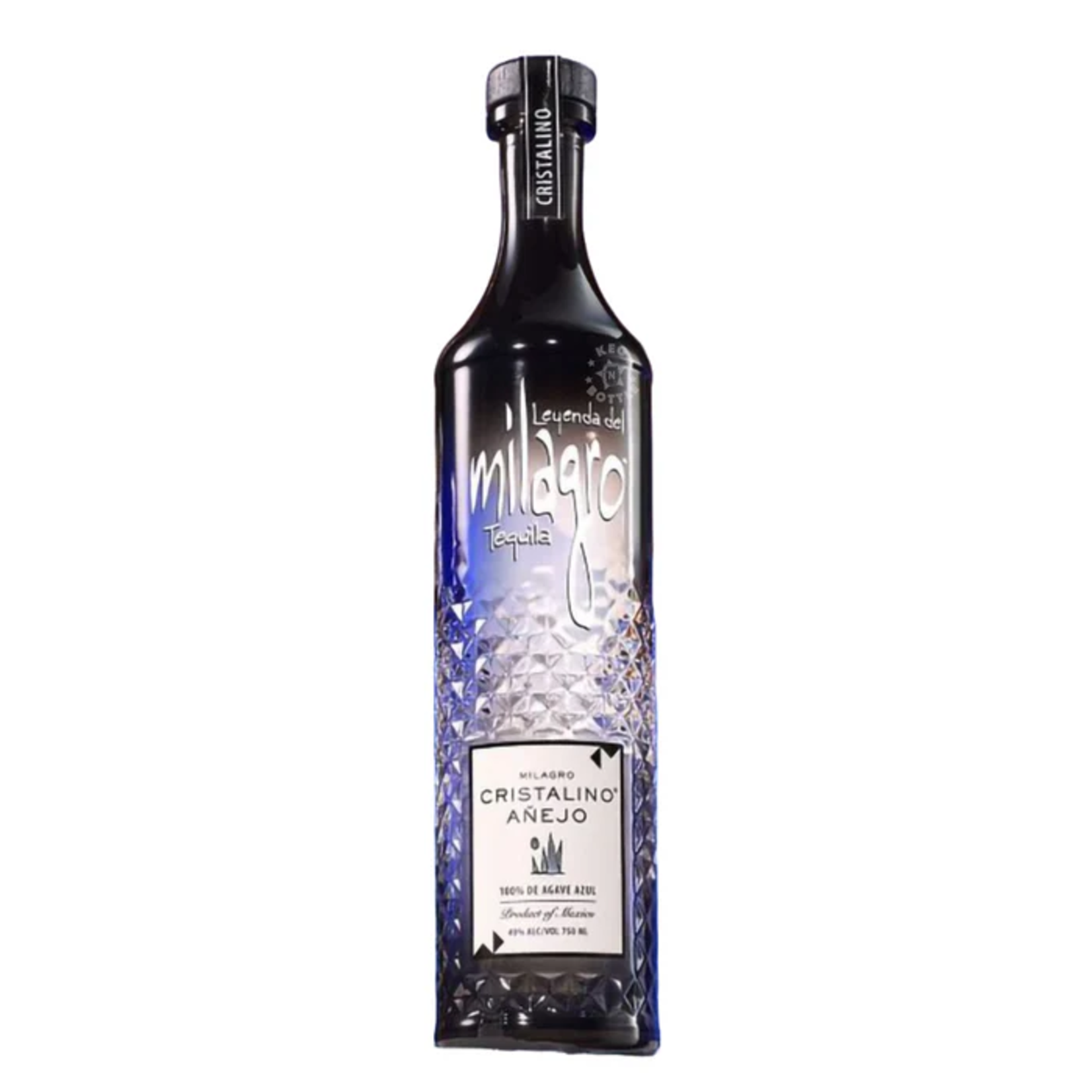 Milagro Milagro Tequila Cristalino Anejo 750mL