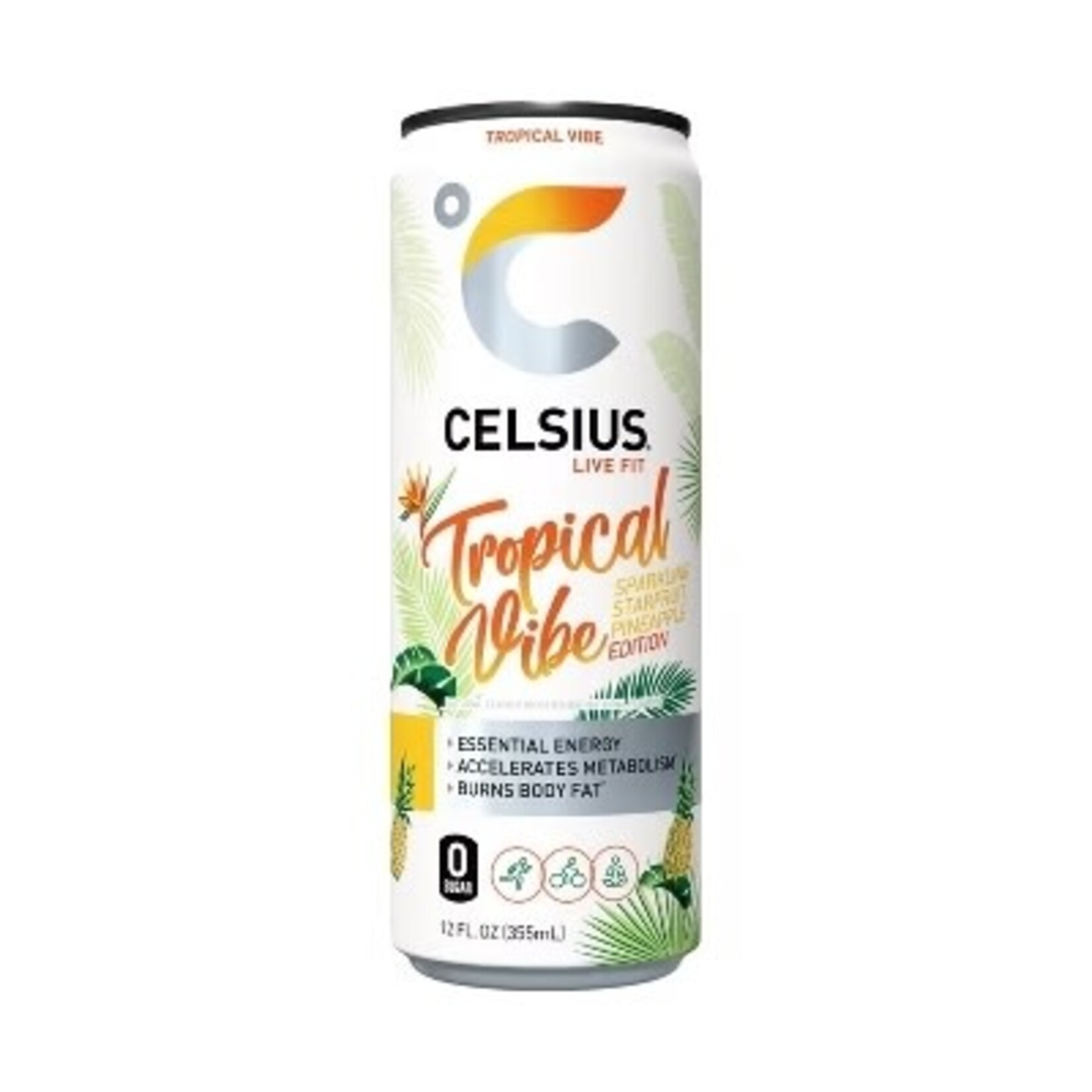 Celsius Tropical Vibe 1pk x 12oz can