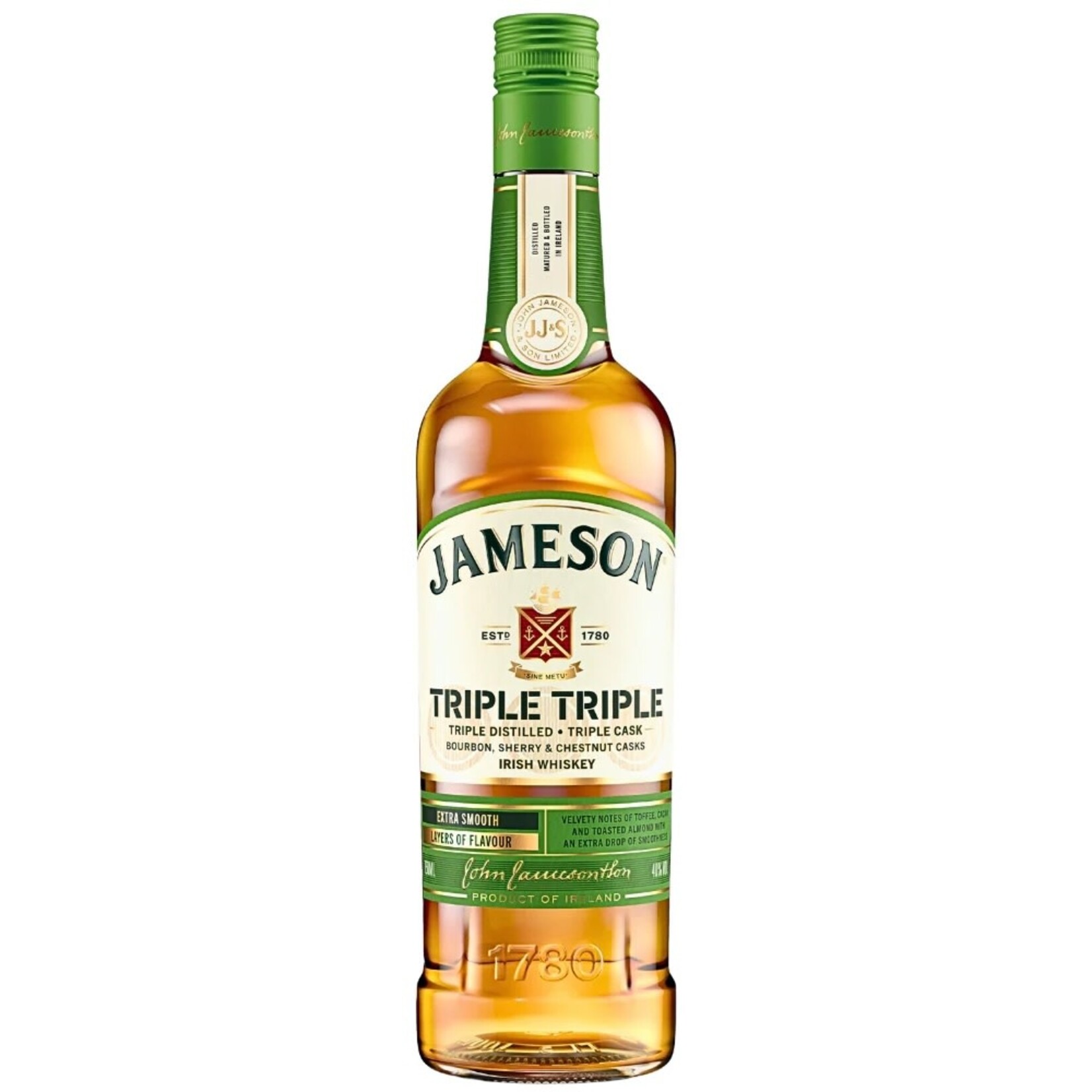 Jameson Jameson Triple Triple Irish Whiskey 750mL