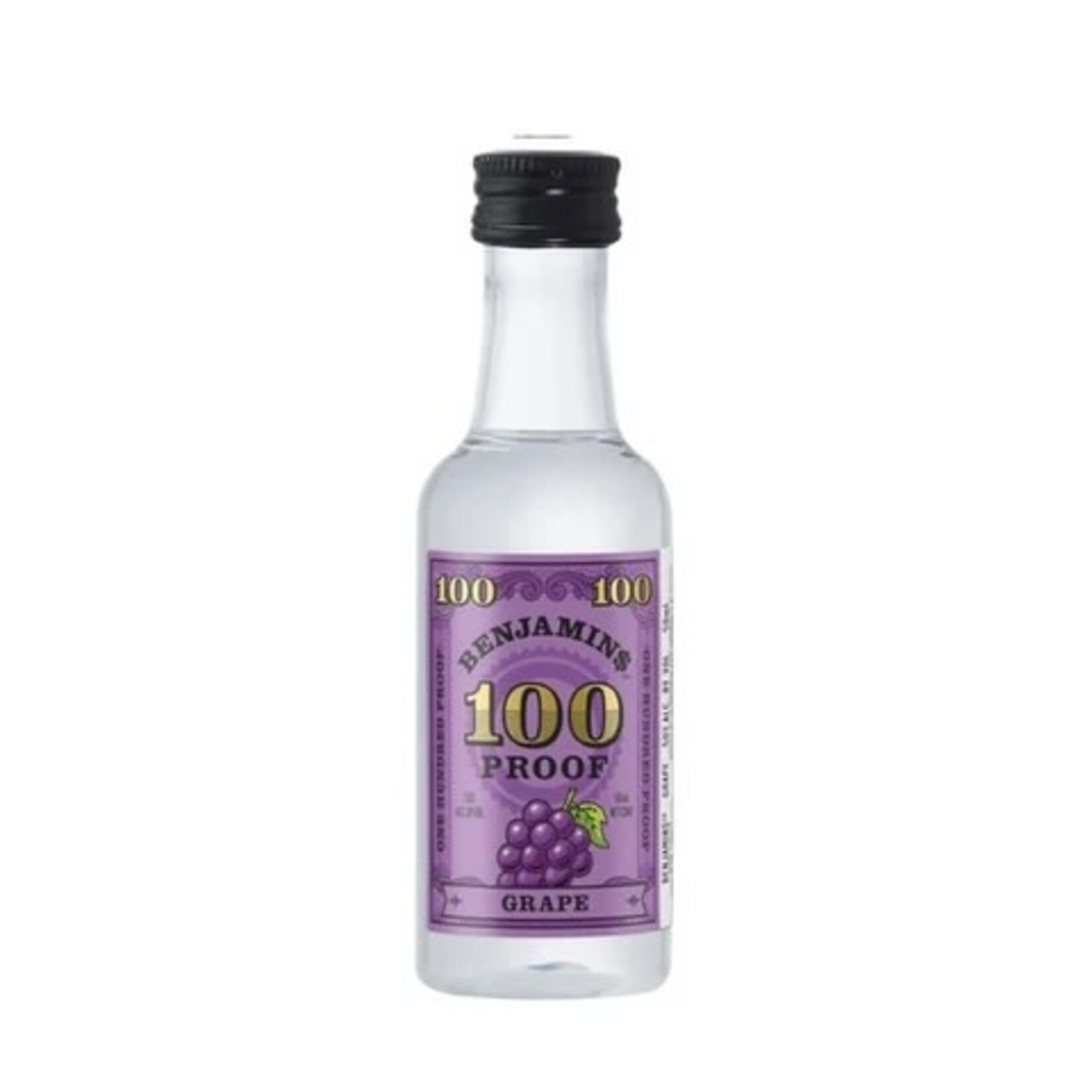 Benjamins 100 proof Grape 50mL