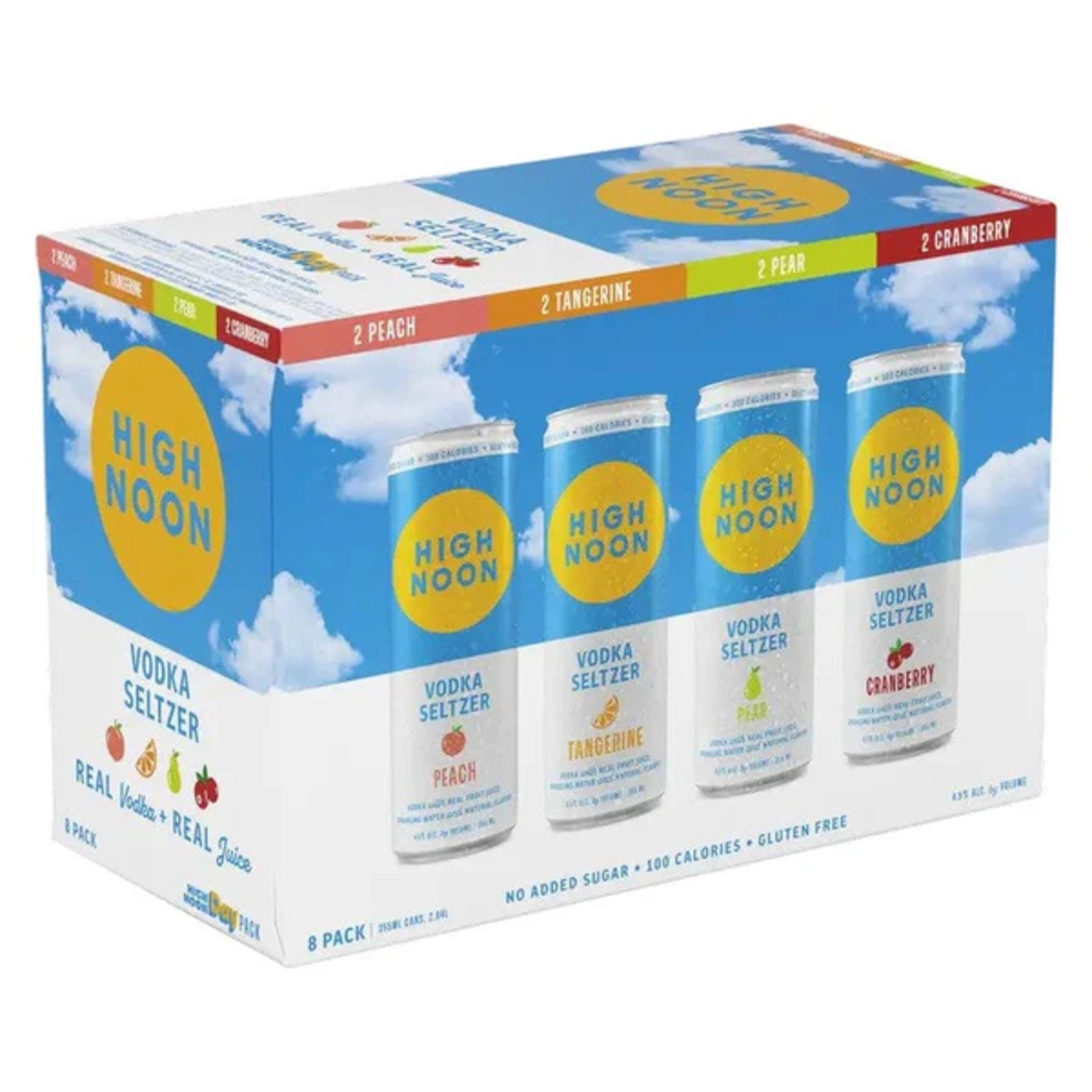 High Noon High Noon Day Pack 8pk x 12oz cans
