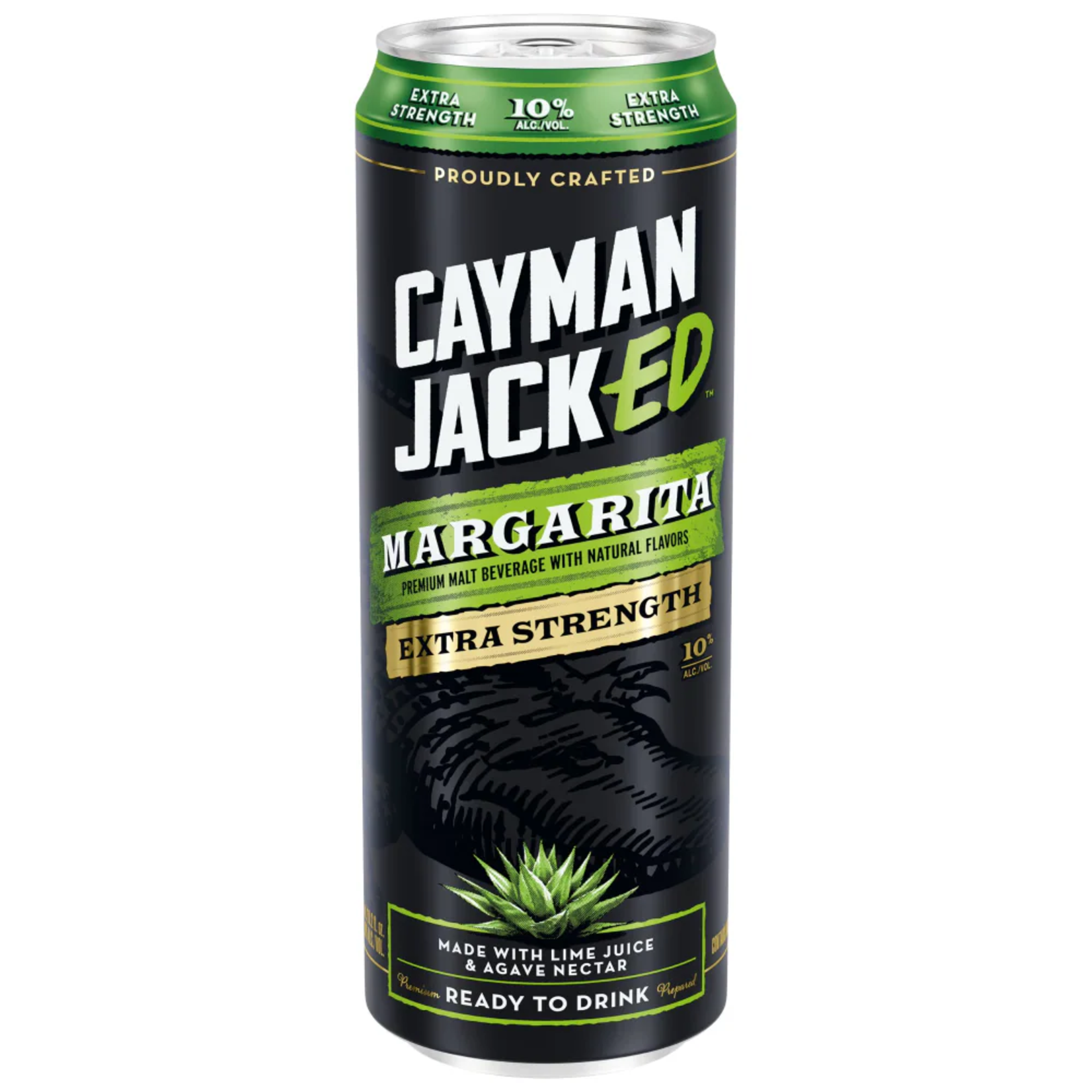 Cayman Jack Cayman Jacked Extra Margarita 10% 1pk x 19.2oz