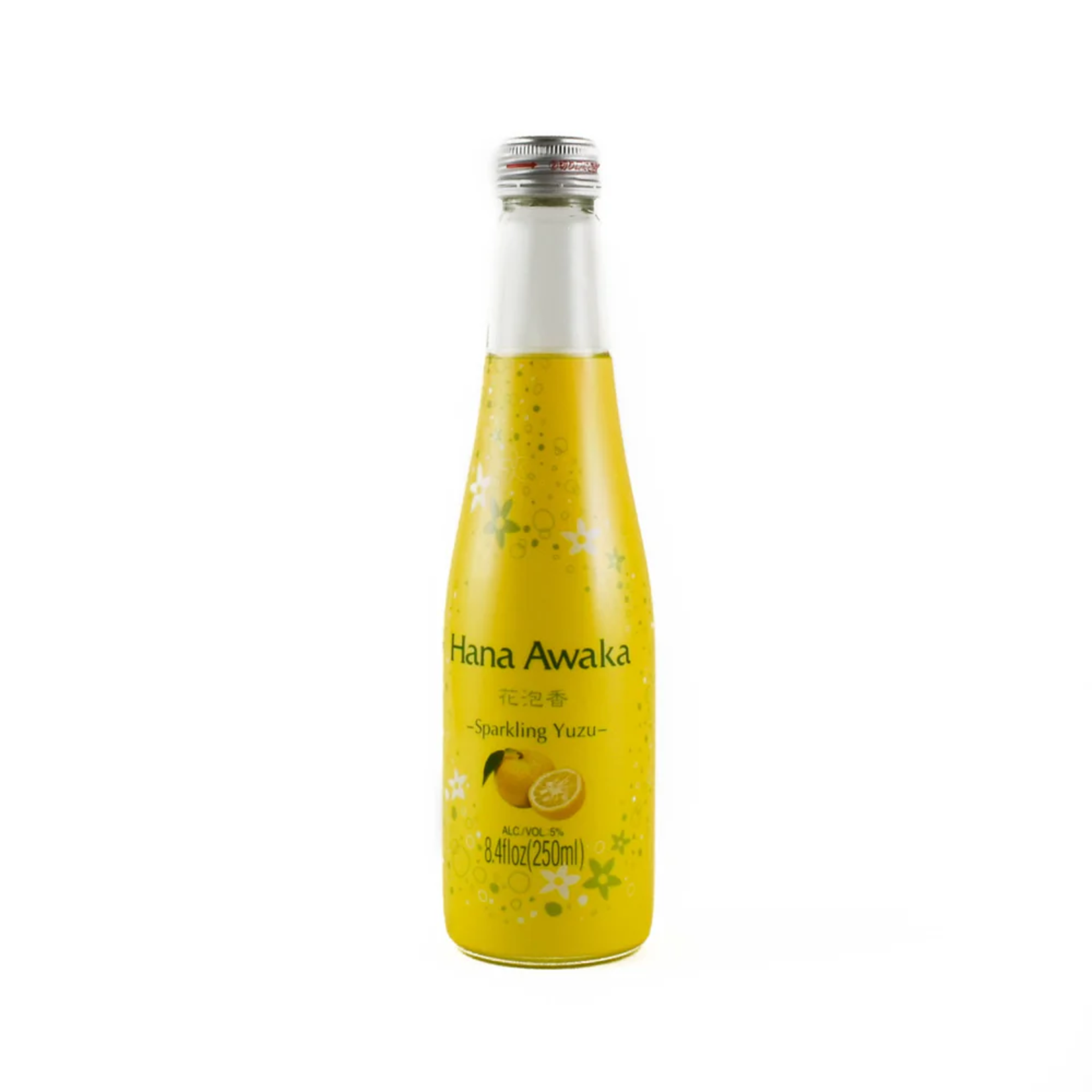 Hana Awaka Sparkling Yuzu Sake 250mL