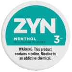 ZYN Menthol 3mg