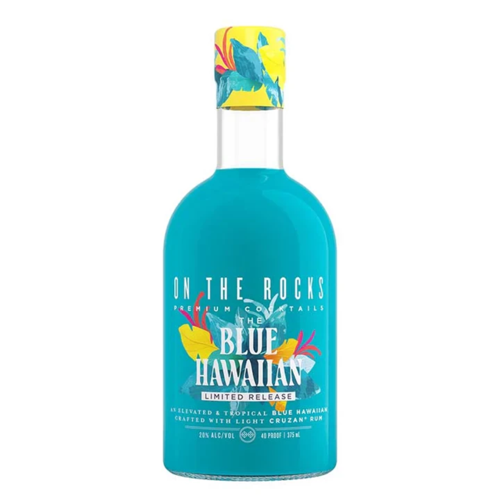 On The Rocks Blue Hawaiian 375mL