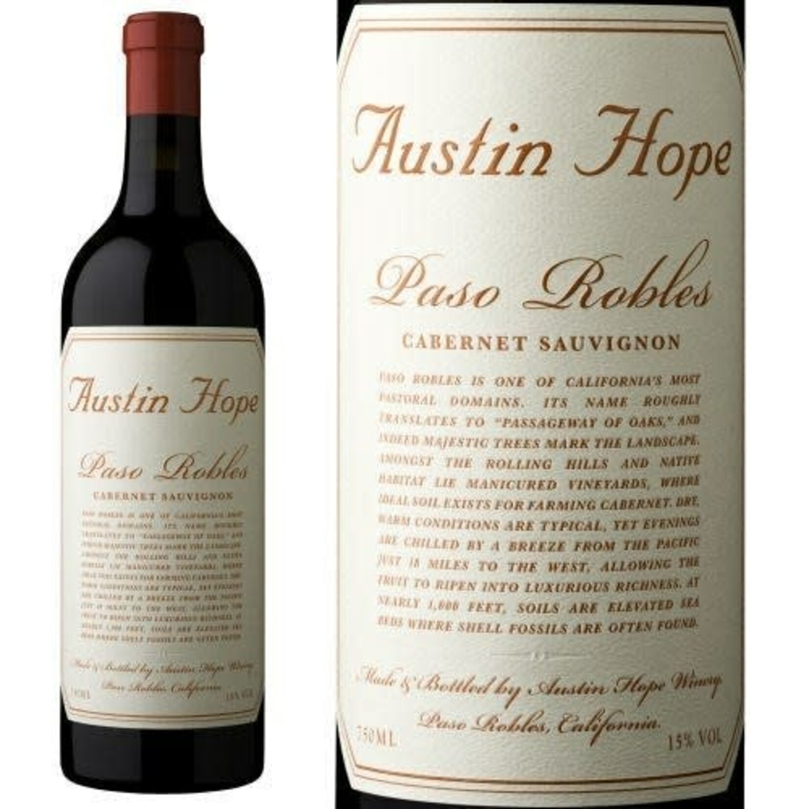 Austin Hope Paso Robles Cabernet 750mL