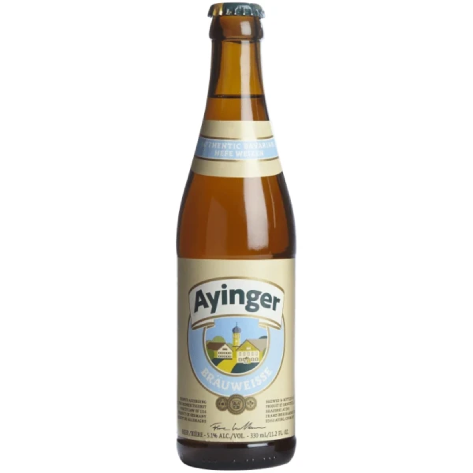 Ayinger Brauweisse Hefe-Weizen 4pk x 11.2oz bottles