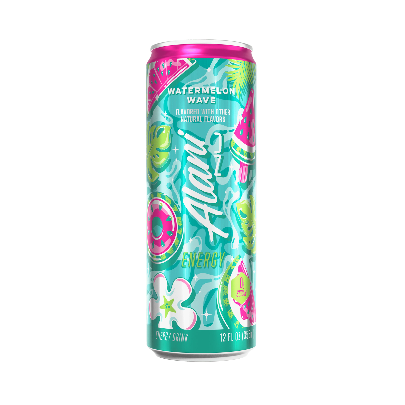 Alani Watermelon Wave Energy Drink 1pk x 12oz can
