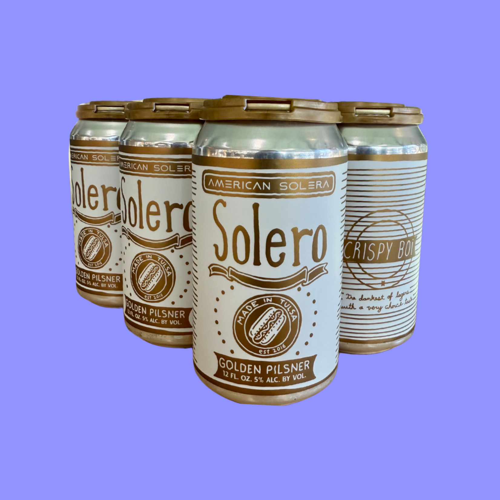 American Solera Golden Pilsner 6pk x 12oz cans