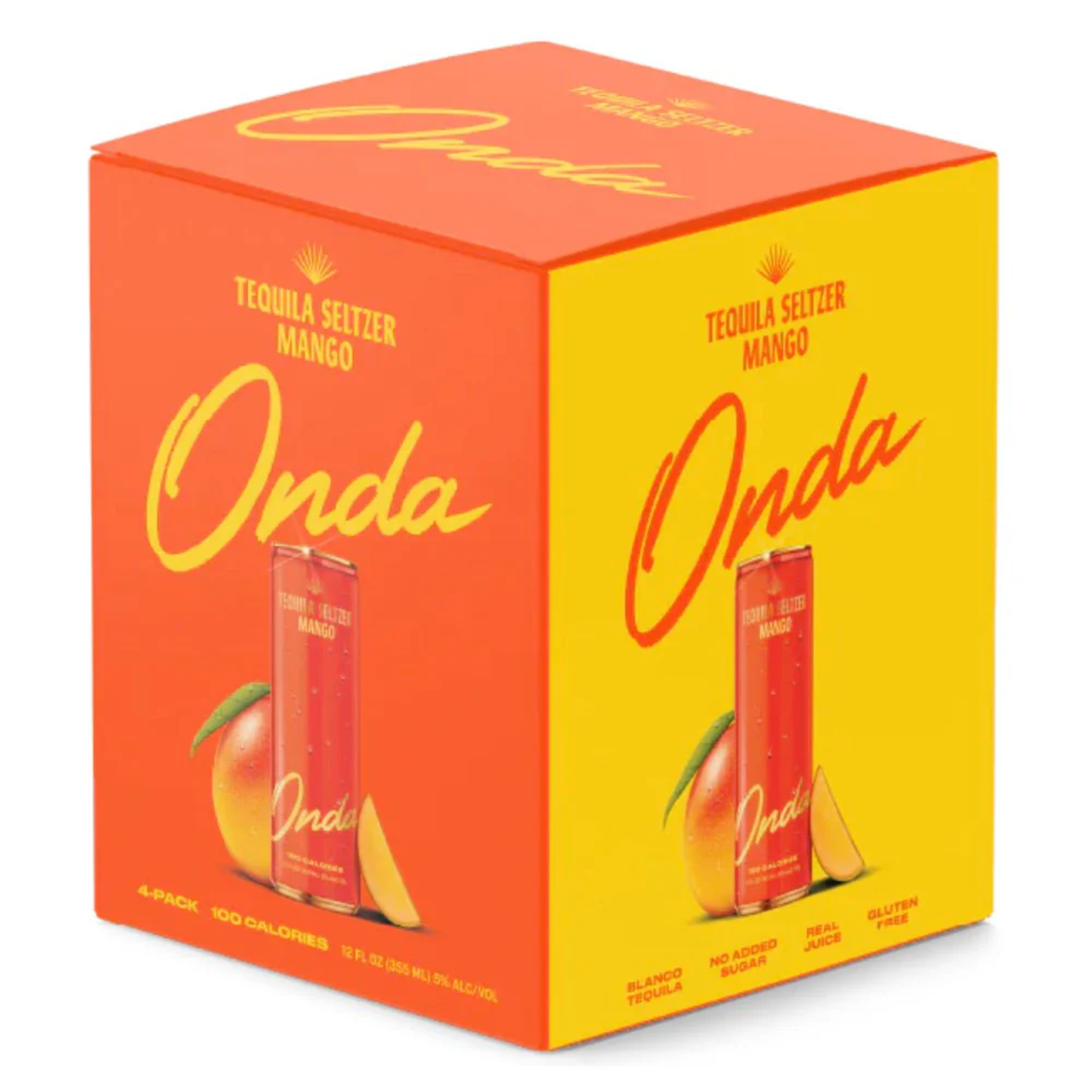 Onda Tequila Mango Seltzer 4pk x 12oz cans