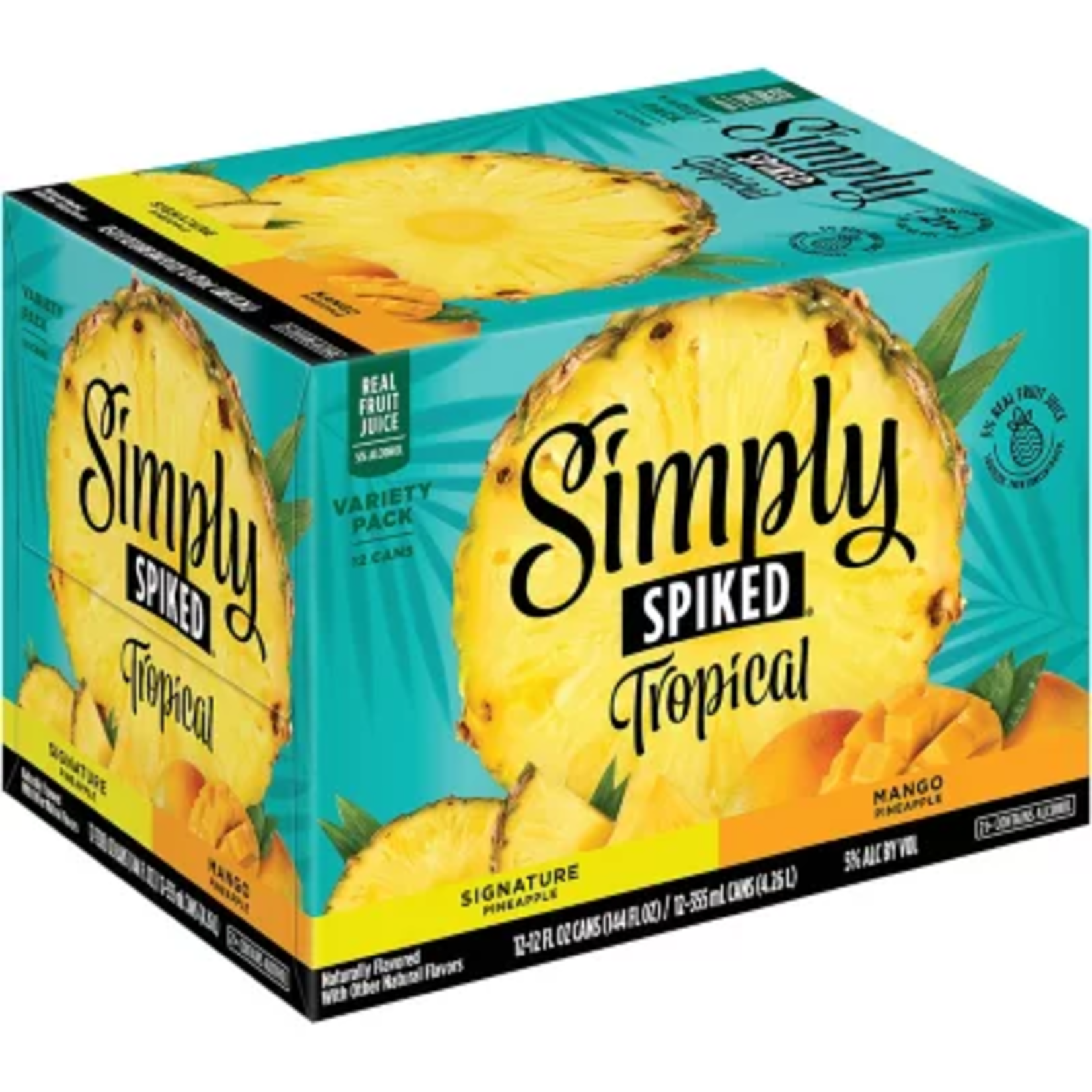 Simply Spiked Tropical Seltzer 12pk x 12oz cans