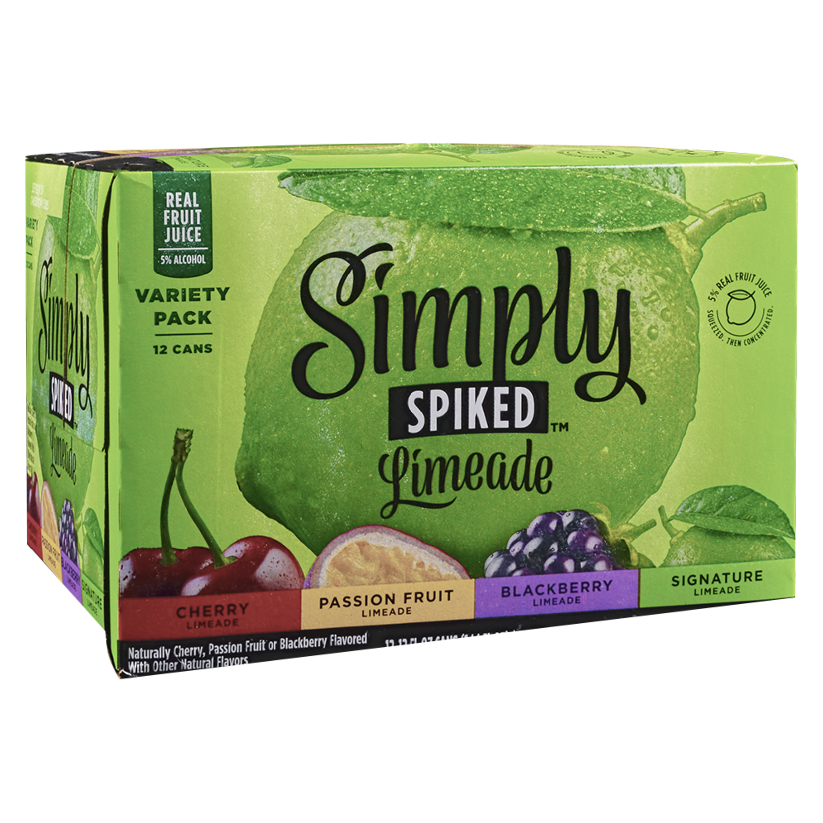 Simply Spiked Limeade Variety Pack 12pk x 12oz cans